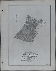 Land Utilization City of Salem