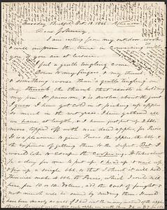 Letter from Zadoc Long to John D. Long, October 18, 1866