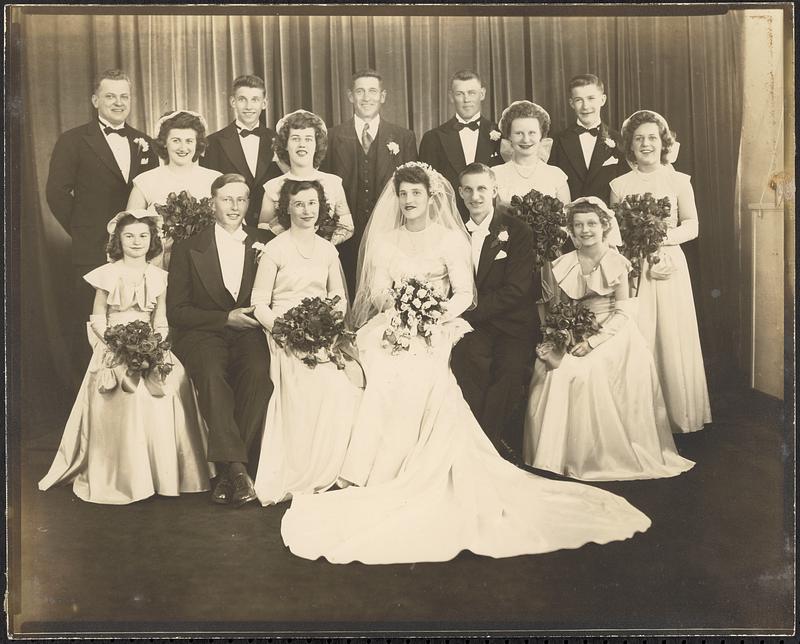 Wedding of Elizabeth Flynn and Walter J. Kuminski - Digital Commonwealth