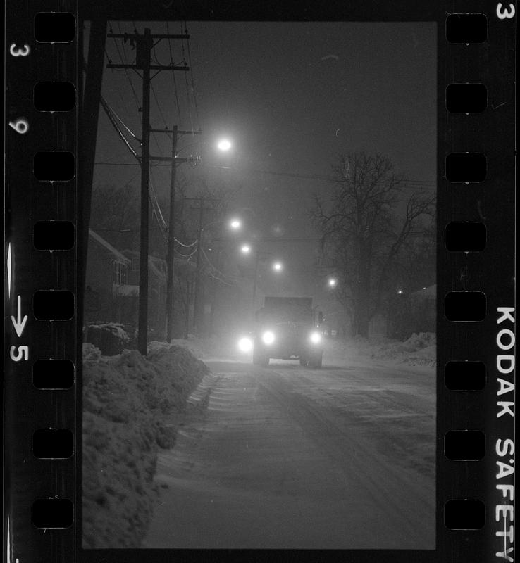 Market Square and State Street ice and snow