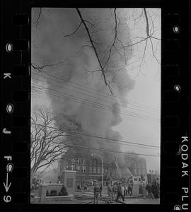 Amesbury High School fire