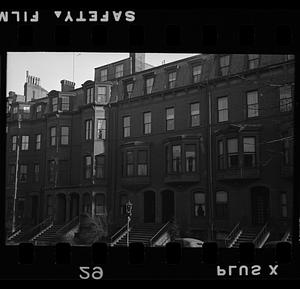 Marlborough Street, Boston, Massachusetts, between Clarendon Street and Dartmouth Street