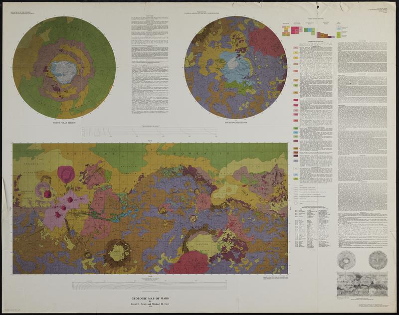 Geologic map of Mars