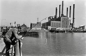 Fishing the Mystic River, Everett