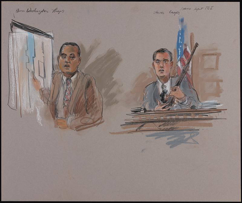 Arron Washington, trooper, Steven Casper, special agent, FBI