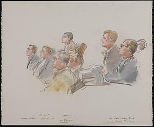 Andrew Mishay [i.e. Anthony Shea], John Burke, O'Halloran, McGonagle, NH Bank Robbery Trial, Stephen Burke, McDonald