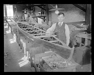 Crew: building boats, Lawley's in Germantown, Quincy