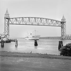 Ship Cap Verde of Hamburg, Cape Cod Canal