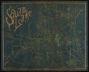 Map of Squam Lake