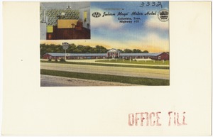 Julian Mays' Motor Hotel, Columbia, Tenn., Highway #31