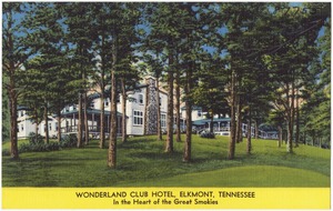 The Wonderland Cub Hotel, Elkmont, Tennessee, in the heart of the Great Smokies