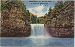 Cane Creek Falls, Falls Creek Falls State Park, Tennessee