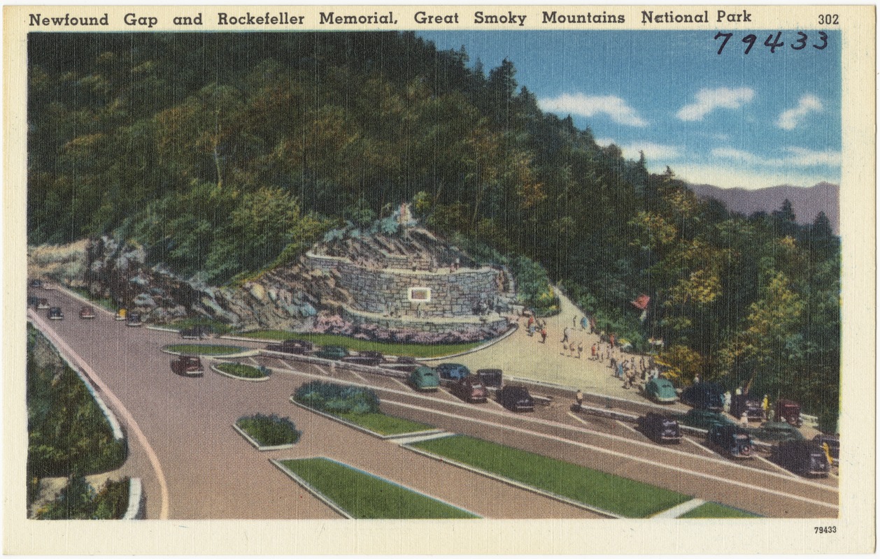 Newfound Gap and Rockefeller Memorial, Great Smoky Mountains National Park