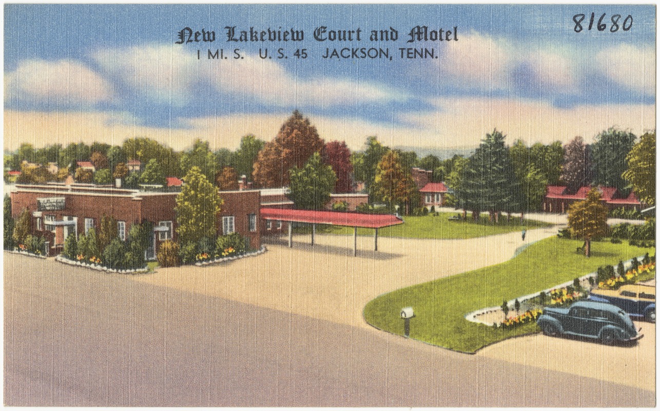 New Lakeview Court and Motel, 1 mi. S. U.S. 45, Jackson, Tenn.