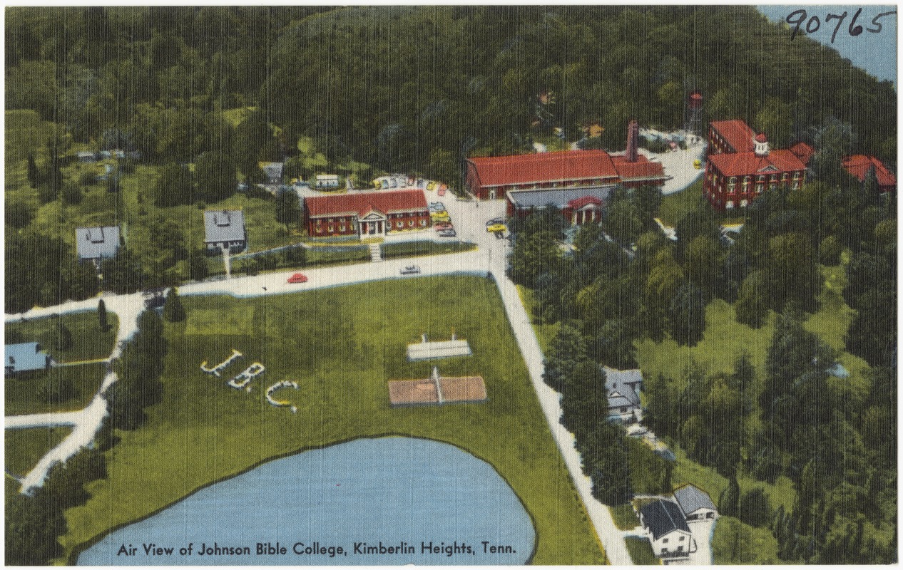 Air view of Johnson Bible College, Kimberlin Heights, Tenn.