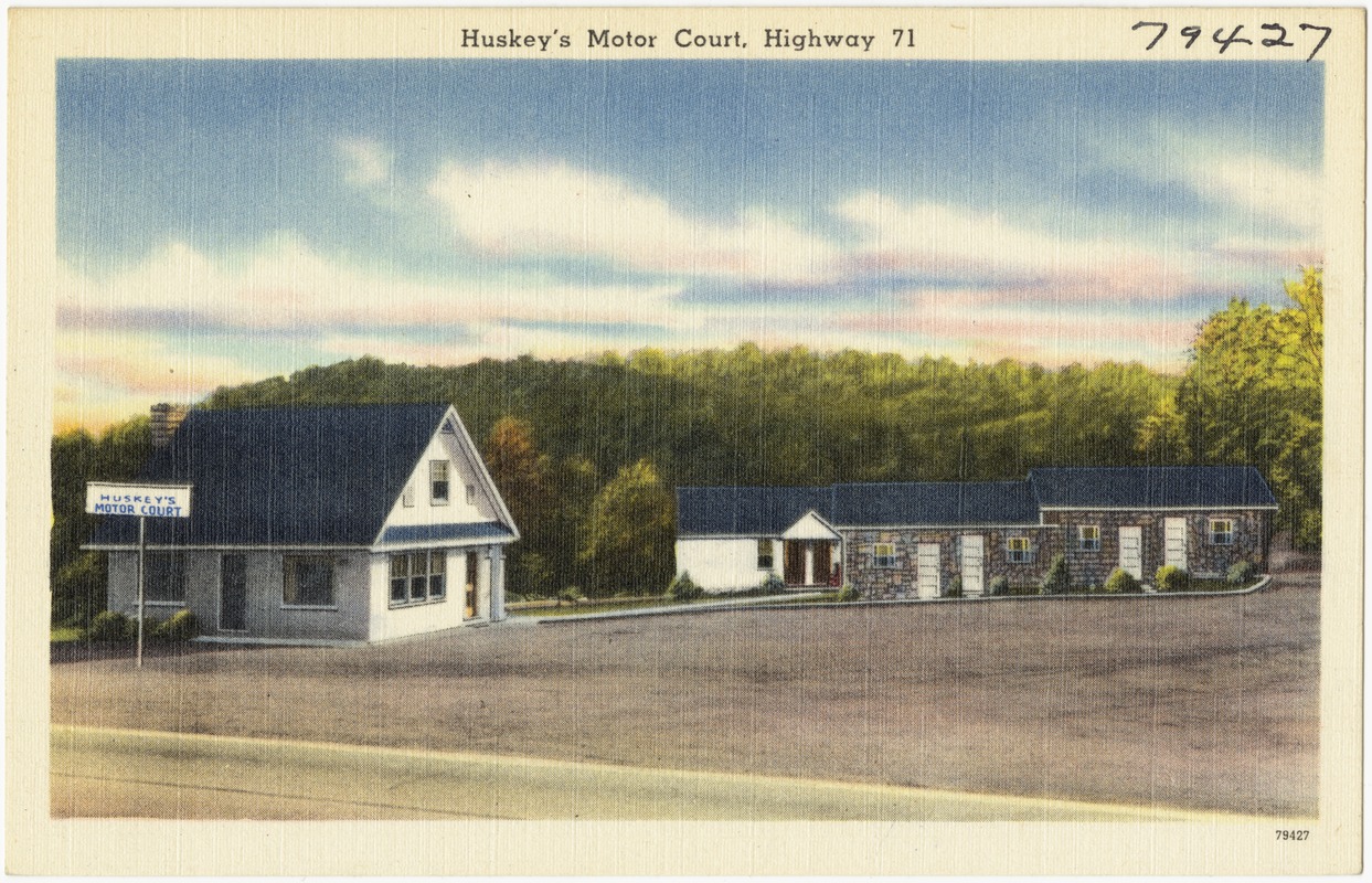 Huskey's Motor Court, Highway 71