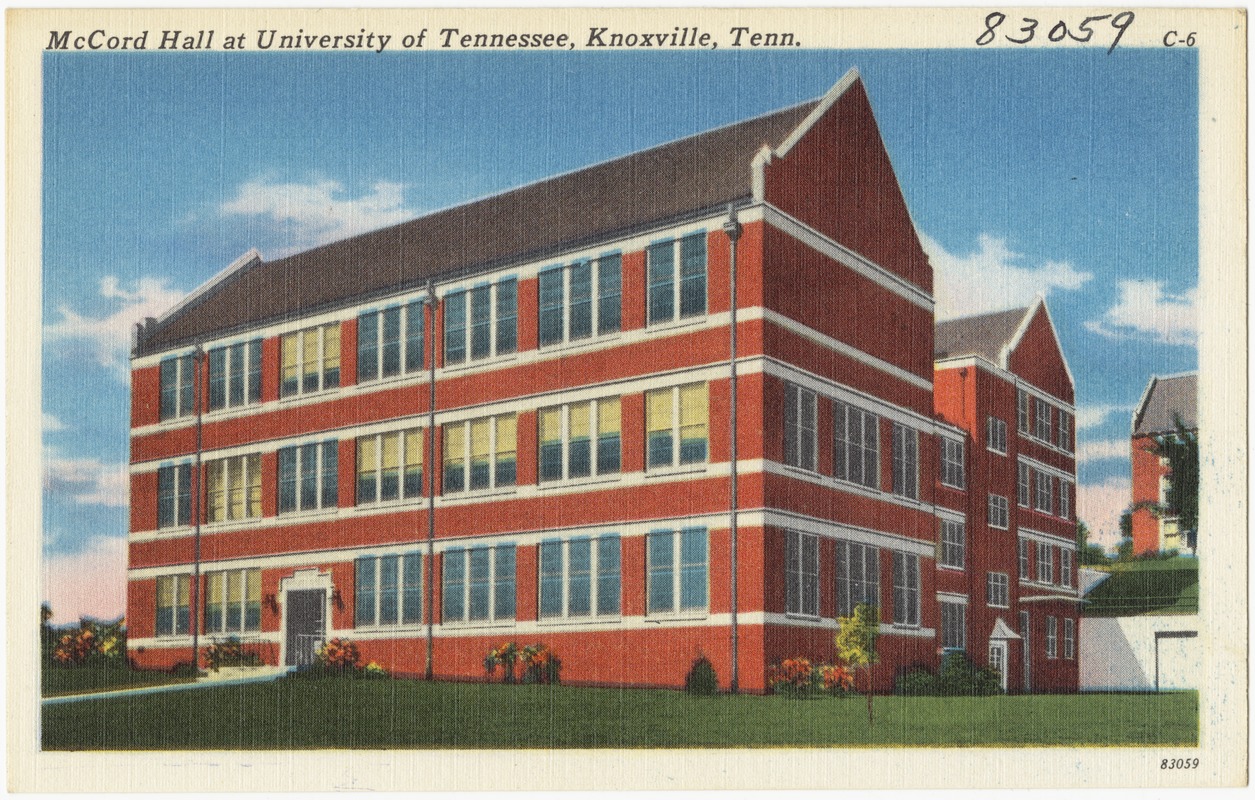 McCord Hall at University of Tennessee, Knoxville, Tenn.