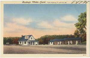 Huskey's Motor Court, State Highway 71 and U.S. 441