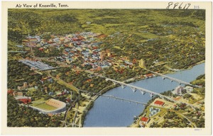 Air view of Knoxville, Tenn.