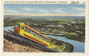 View from the incline, Lookout Mountain, Chattanooga, Tennessee