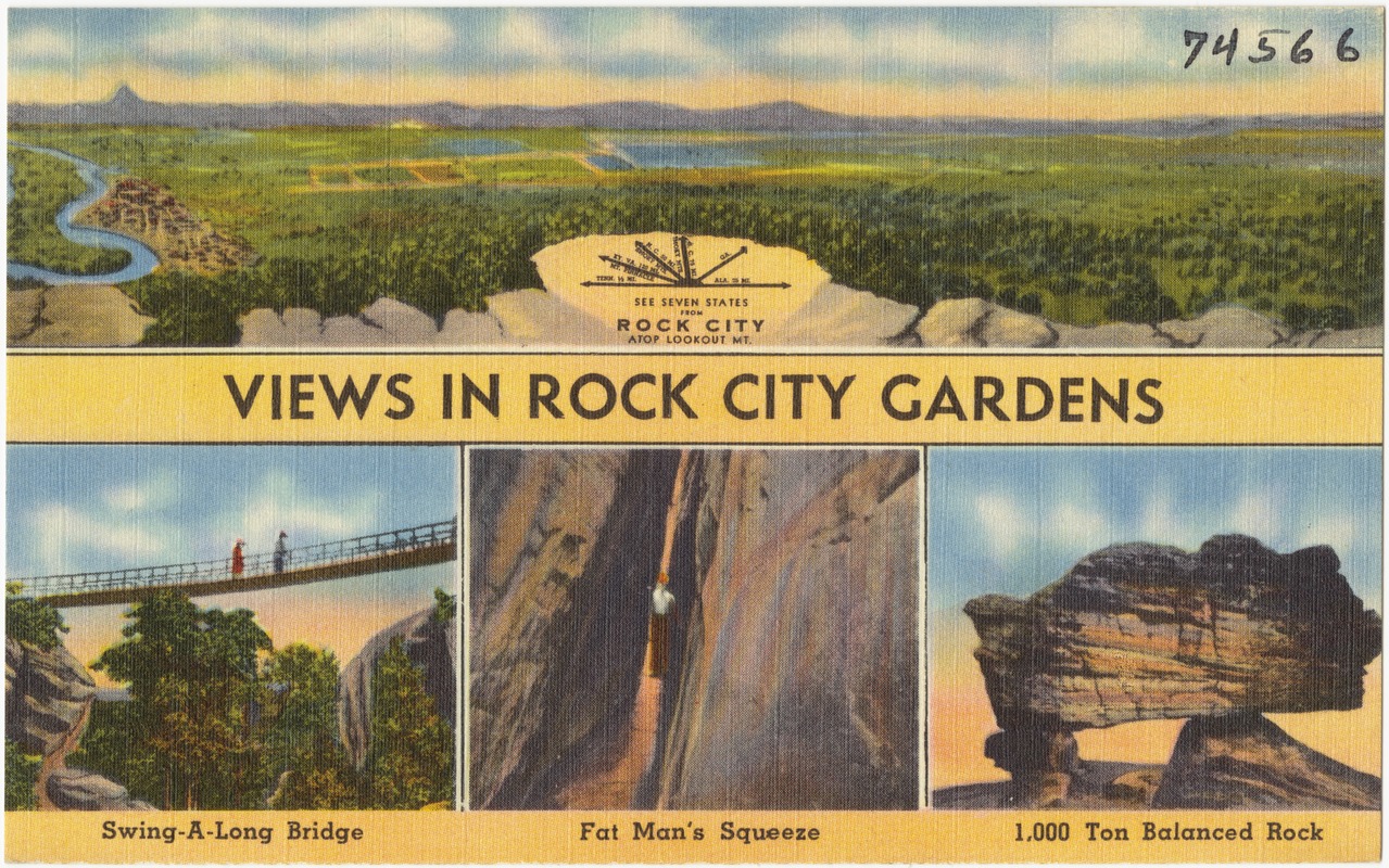 Views in Rock City Gardens
