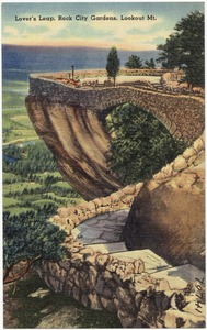 Lover's Leap, Rock City Gardens, Lookout Mt.