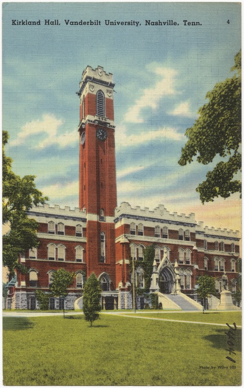 Kirkland Hall, Vanderbilt University, Nashville, Tenn.