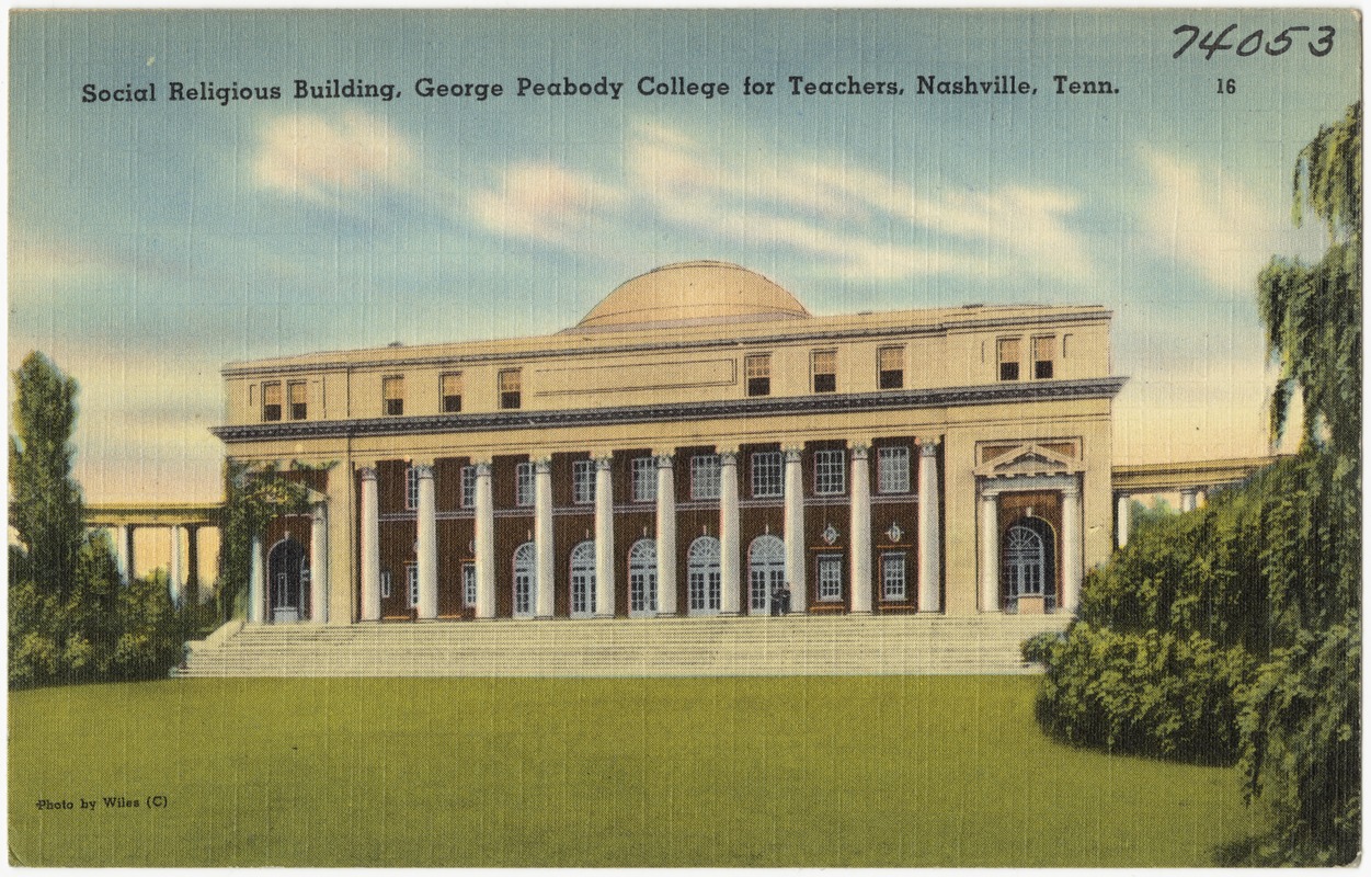 Social Religious Building, George Peabody College for Teachers, Nashville, Tenn.