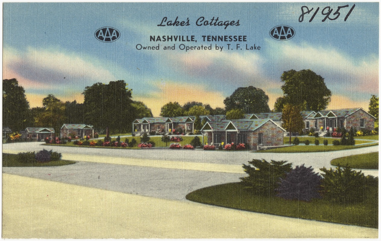 Lake's Cottages, Nashville, Tennessee