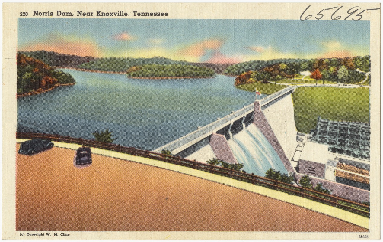 Norris Dam, near Knoxville, Tennessee
