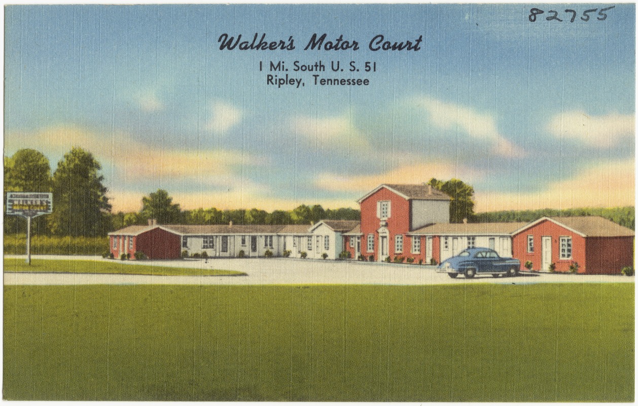 Walker's Motor Court, 1 mile south U.S. 51, Ripley, Tennessee