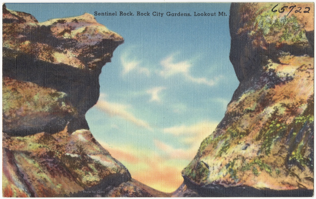 Sentinel Rock, Rock City Gardens, Lookout Mt.