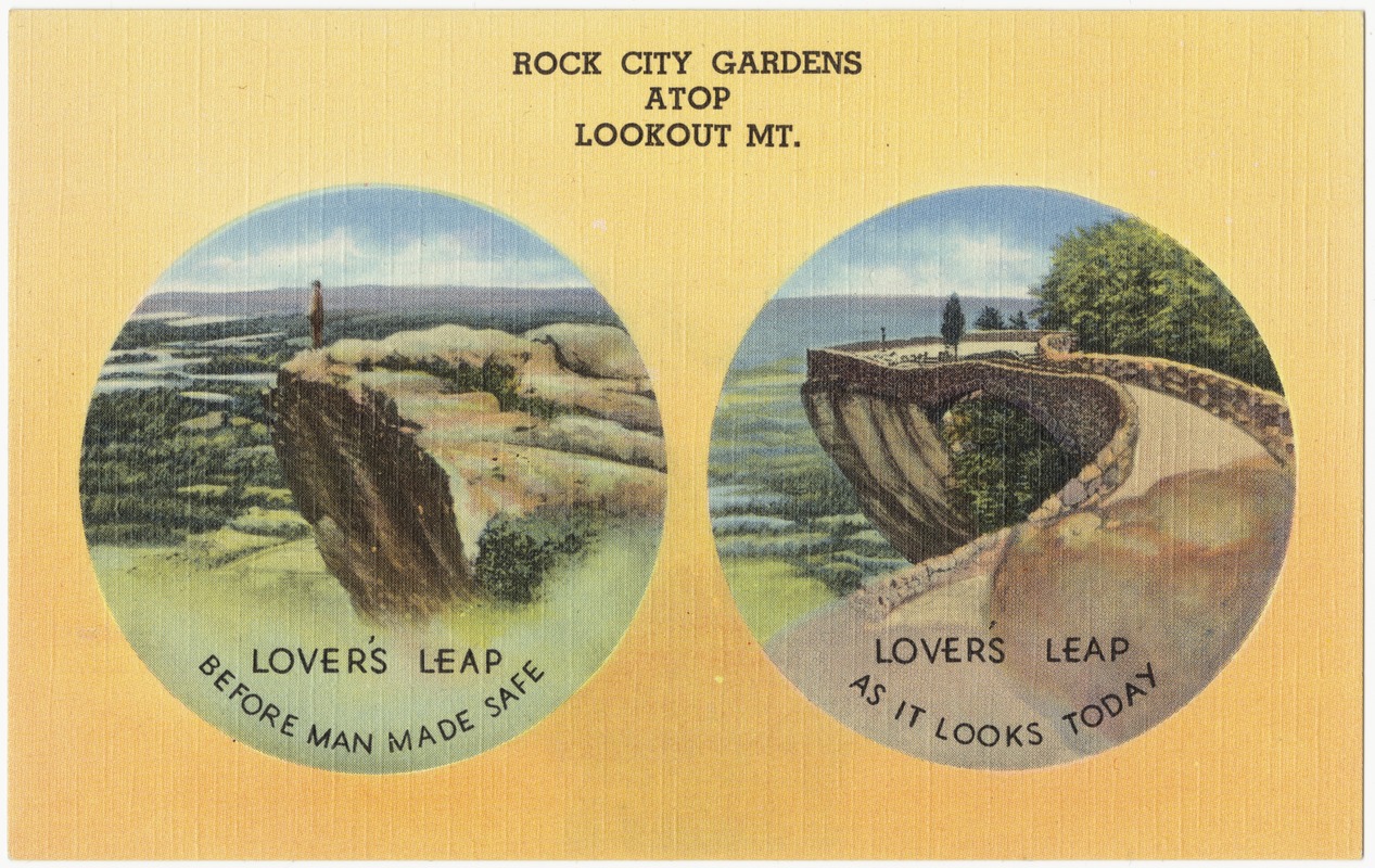 Rock City Gardens atop Lookout Mt.