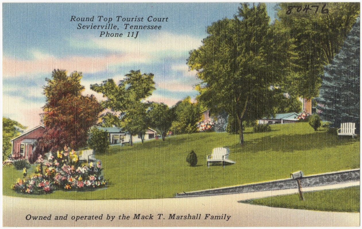 Round Top Tourist Court, Sevierville, Tennessee