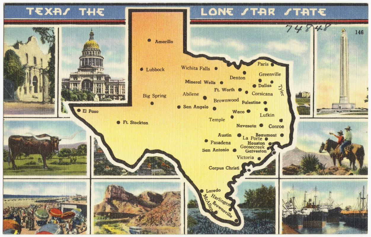 Texas the lone star state