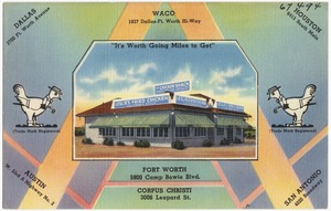 Leslie's Fried Chicken, "It's worth going miles to get"