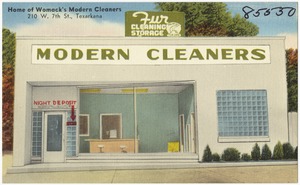 Home of Womack's Modern Cleaners, 210 W. 7th St., Texarkana