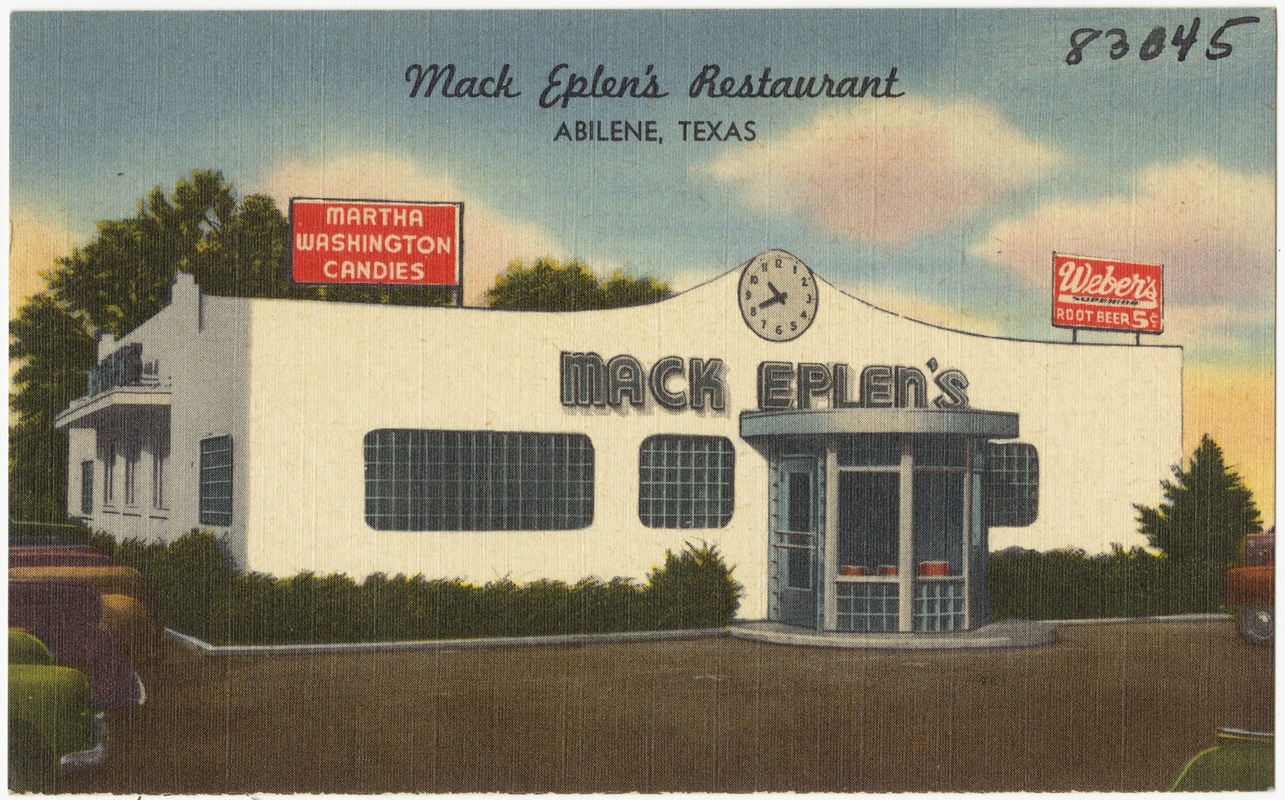 Mack Eplen's Restaurant, Abilene, Texas
