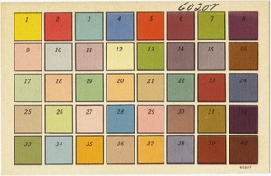 How to use color chart