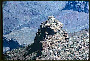 Battleship rock formation, Grand Canyon, Arizona