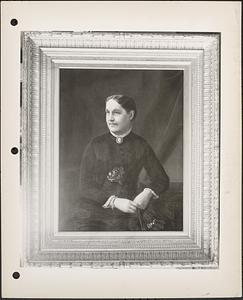 Portrait of unidentified woman