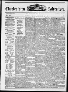 Charlestown Advertiser, February 15, 1862