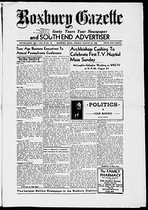 Roxbury Gazette and South End Advertiser, August 22, 1952