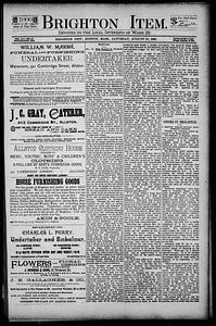The Brighton Item, August 13, 1892