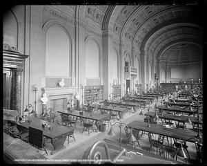 Boston Public Library, Bates Hall, west side