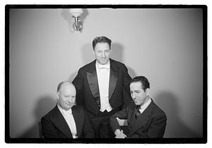 Jesús María Sanromá, Paul Hindemith and an unidentified man