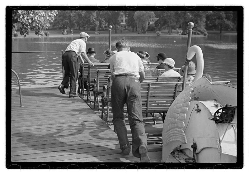 Wm Hanscomb swan boat