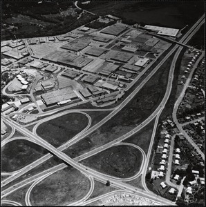 Aerial view of New England Industrial Center, Needham
