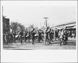 WWI Victory Day Parade, drum and bugle corps