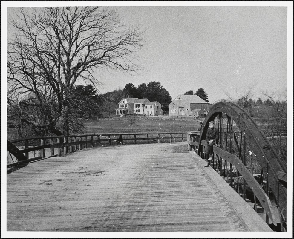 Iron Bridge, over the Charles, Needham, Mass.